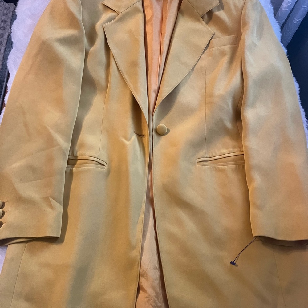 Patrick Collection Yellow Blazer - image 2